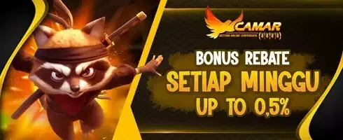 Cashback Mingguan Slot Game 0.5% promotion banner